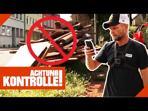 Bauschutt auf der STRASSE entsorgt! Sonderentsorgung notwendig? |1/2| Kabel Eins | Achtung Kontrolle