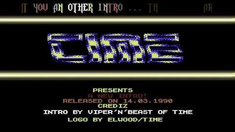 C64 Intro: 1990 a new Time Intro