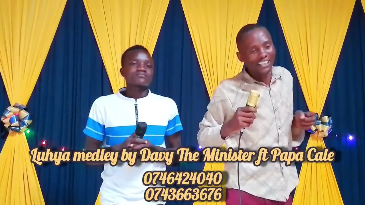 SINGEWEZA LUHYA MEDLEY BY DAVY  THE MINISTER FT PAPA CALE