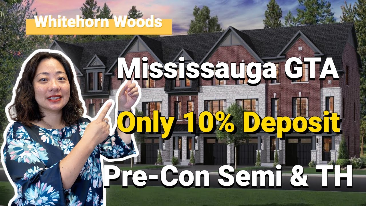Only 10% Deposit! Affordable Pre-construction Semi-detached and Townhouse Project in Mississauga