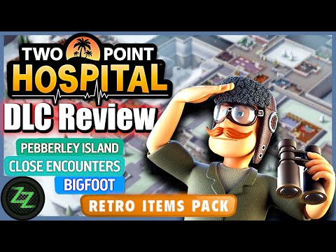 Two Point Hospital DLC testa (vācu; subtitri daudzvalodās) Bigfoot-Pebberley Island-Close Encounters