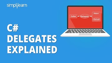 C# Delegates Explained | C# Delegates And Events Tutorial | C# Delegates Example | Simplilearn