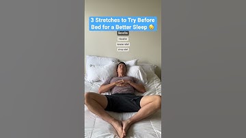 Thumbnail of Sleep Better Tonight with Pre-Bed Stretches #stretching #sleep