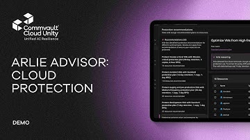 Arlie Advisor: AI-Driven Protection Planning for Cloud Workloads | Walkthrough