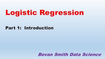 IML28:  Logistic regression (part 1):  Introduction