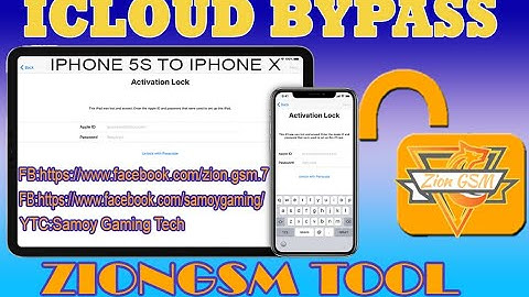 ICLOUD BYPASS TOOL 2021(ZIONGSM)