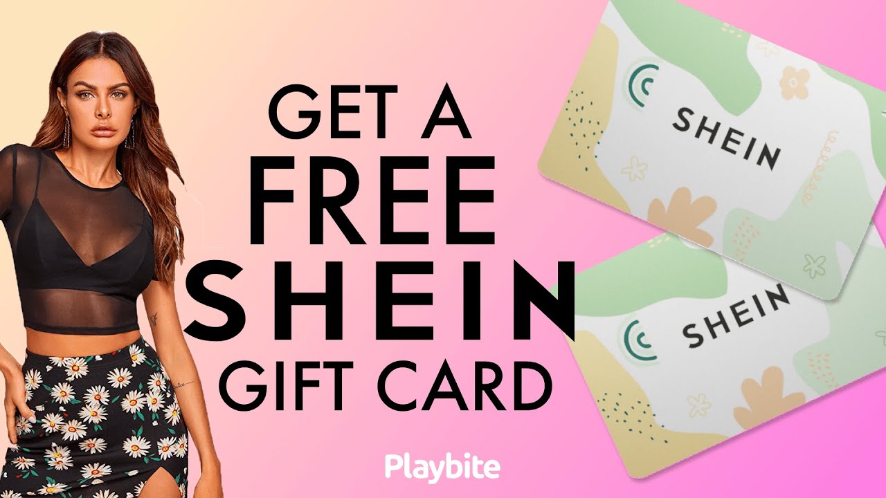 Shein Gift Card Code and Pin Free - wide 2