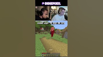 OhnePixel 1v1 Vs Xqc In Minecraft #cs2 #csgo #funny