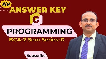 🔥 BCA 2nd Sem Advanced C Programming MCQ Answer Key | Top Exam Prep Guide 2025 | Must Watch! 🚀