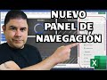 NUEVO PANEL DE NAVEGACIÓN EN EXCEL