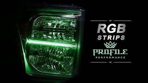 Profile Prism RGB DRL LED Headlight Strips | Profile Performance