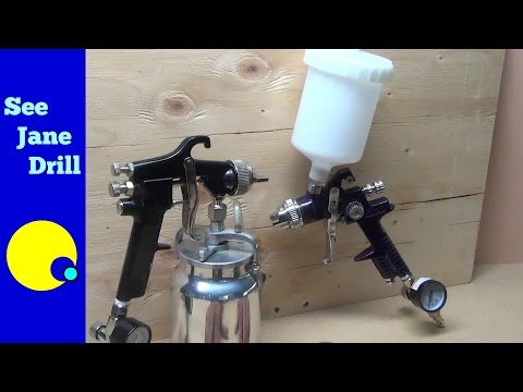 Video: Matrix Spray Guns: O Prezentare Generală A Pistolelor De Vopsire Pneumatice Cu Rezervor Superior și Inferior. Manual De Utilizare