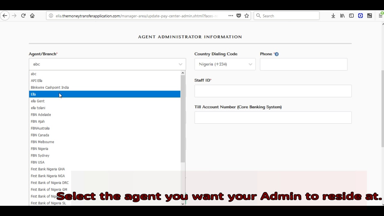 How to Create an Agent Admin or Branch Admin - YouTube