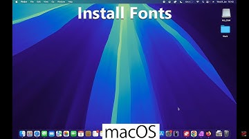 How To Install Fonts On Mac
