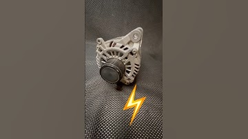 How does And Alternator Work? #alternator #power #electricity