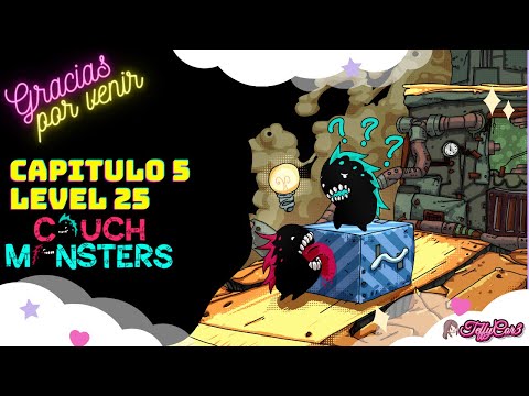 How to pass level 25 | Couch Monsters | Voice off