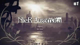 Nier Automata] #1. 액션 슈팅 횡스크롤 종스크롤 복합 장르 게임. 니어 오토마타 PC버전