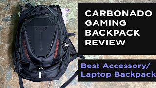 Carbonado Gaming Backpack Review || Best Gadget Bag || Best bag for 2 laptops !!