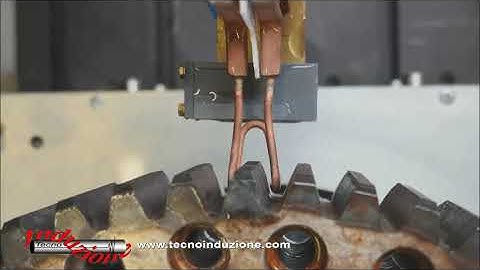 induction-hardening of gears