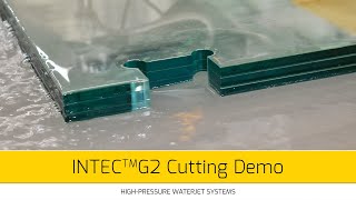 Techni Waterjet® Intec™G2 cutting demonstration | Stone, Metal, Glass Techni Waterjet® Intec™G2 cutting demonstration | Stone, Metal, Glass