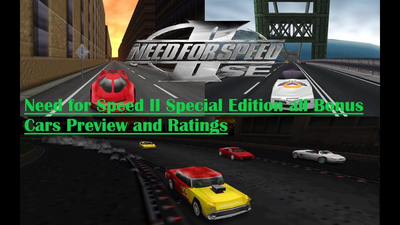 Need For Speed II – special edition : : PC & Video Games