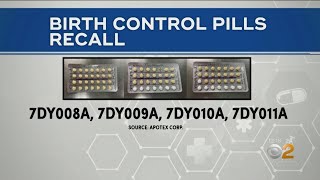 Birth Control Pills Recalled