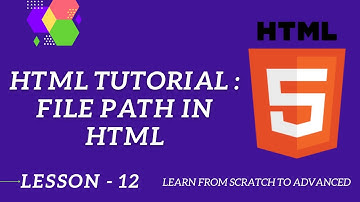 HTML Tutorial: File path in HTML | Use of file path in HTML