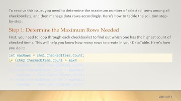How to Databind Multiple Checkboxlists into a Gridview without Errors