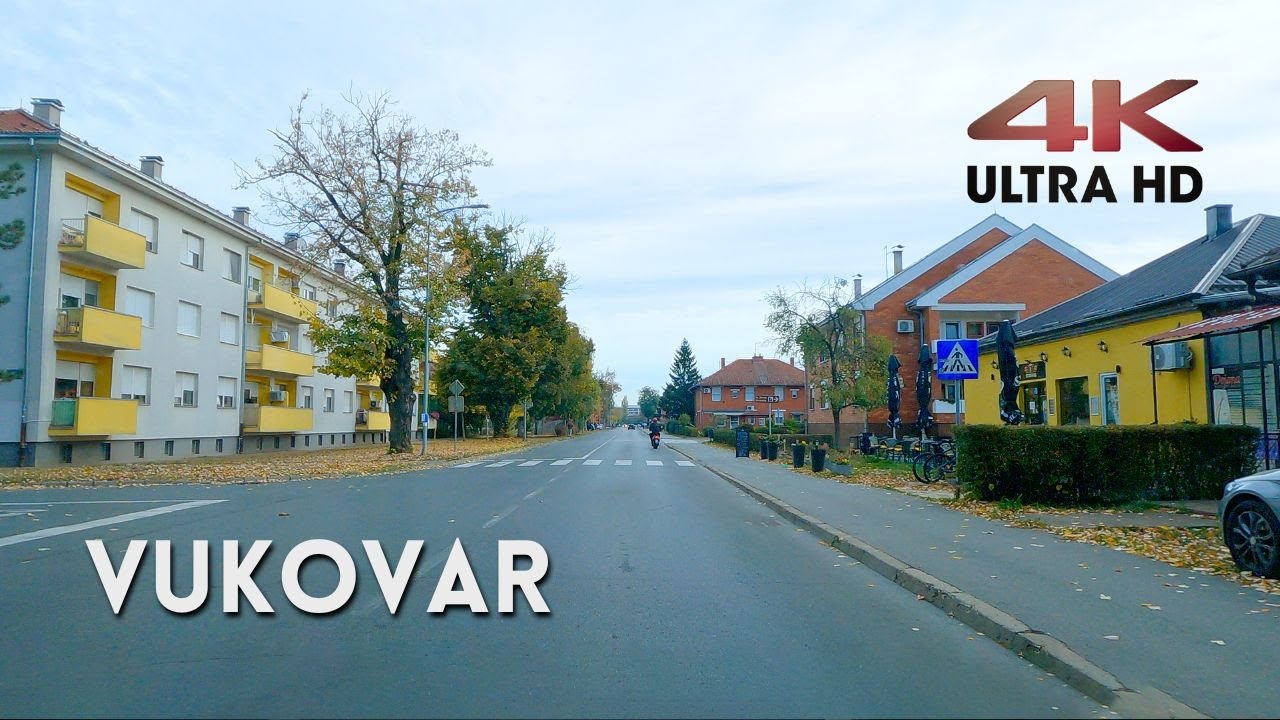 Vukovar 4K | Vožnja Kroz Istočno Hrvatski Grad Na Dunavu (21.10.2025)