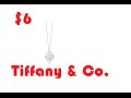 Aliexpress Unboxing: $6 Tiffany & Co. Sterling silver necklace W GIFT BOX!!