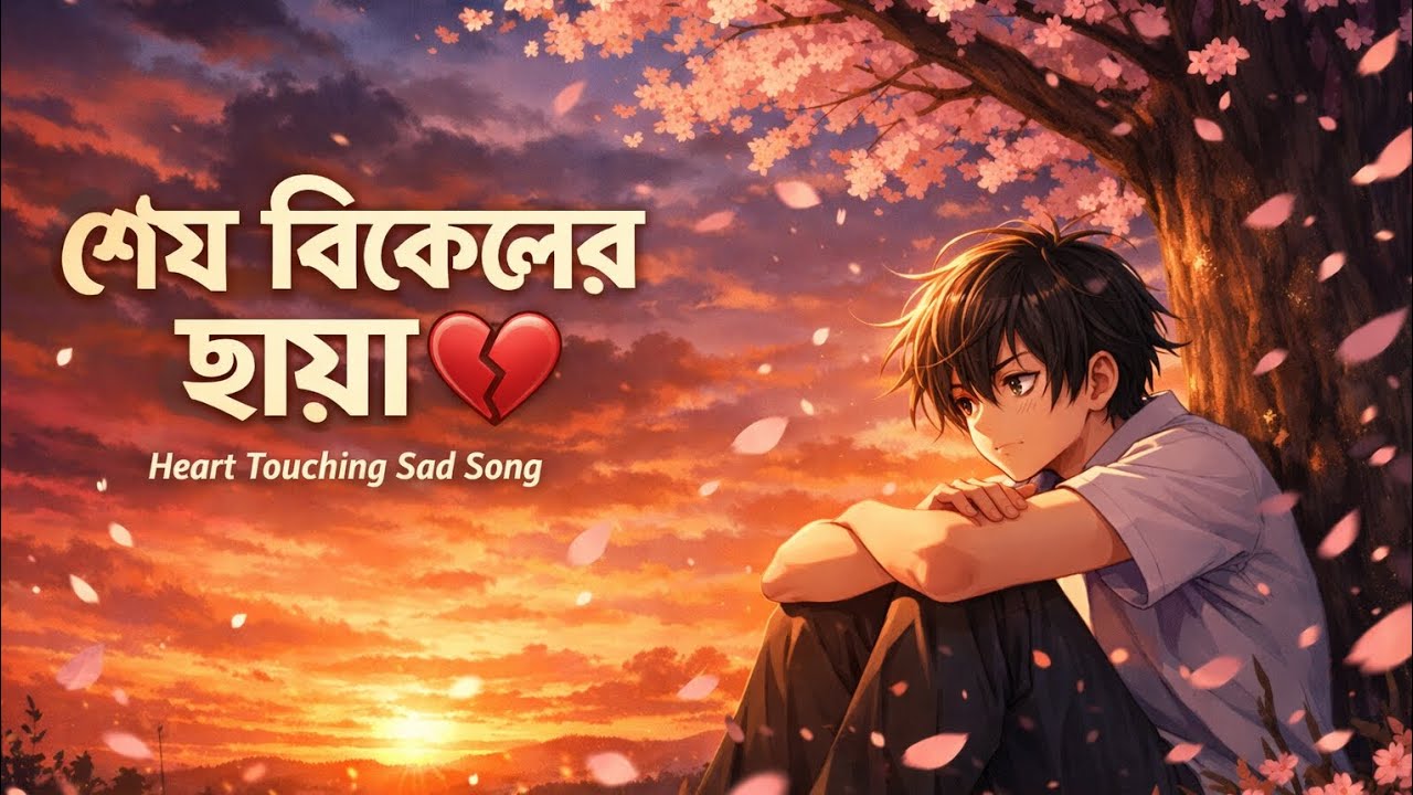শেষ বিকেলের ছায়া 💔 | New Bangla Sad Song 2026 | Emotional Love Story Song