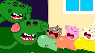 Peppa Zombie Apocalypse, Mummy turn Into Zombie ??? | Peppa Pig Funny Animation