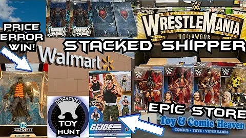 Toy Hunting GI JOE CLASSIFIED MARVEL LEGENDS MYTHIC LEGIONS WRESTLING DC MULTIVERSE TOY HEAVEN EP223