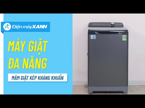 Video Máy giặt Aqua: mâm giặt kép, kháng khuẩn, bảo vệ quần... - youtube