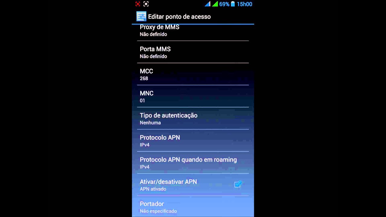 Configuração APN e MMS Vodafone nos Smartphones GROWING YouTube
