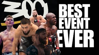 UFC 300 Full Card Prediction: Biggest Event in UFC History?
