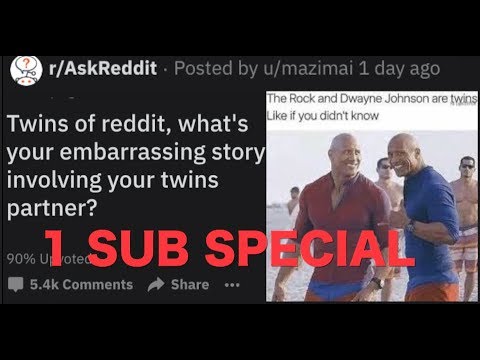Twins of Reddit, What's Your Embarrassing Story Involving Your Twins