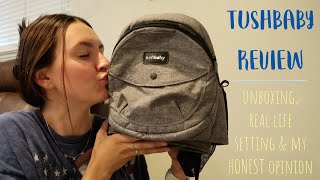 TUSHBABY REVIEW!! \/\/ strapless baby hip seat!! DISCOUNT CODE!! \/\/ Sage Holman