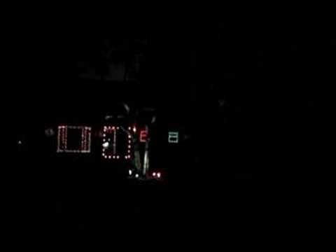 Musical Christmas Light Show -Rudolph the Red Nose...