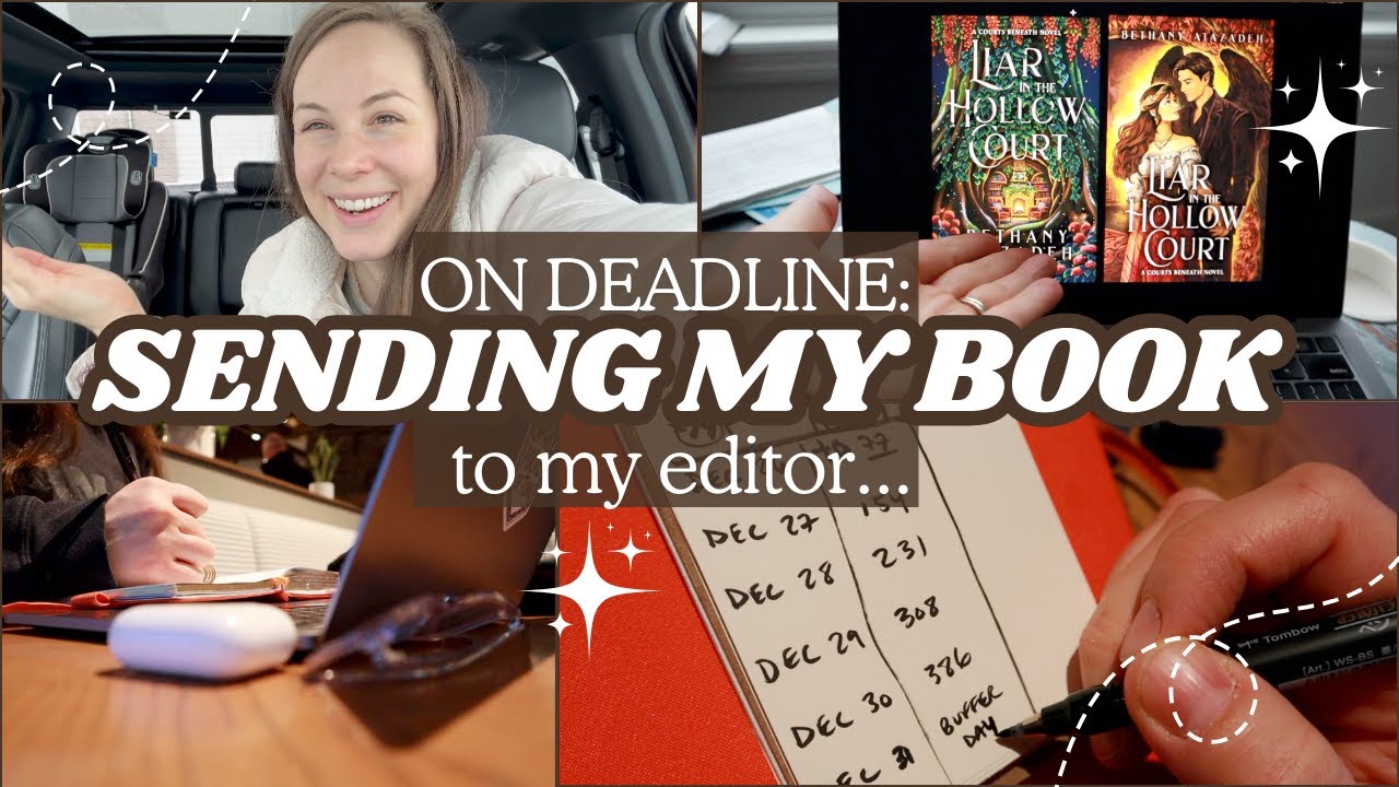 EDITING VLOG: the last edit before I send this book to my editor! - YouTube