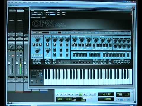 OP-X PRO-II: Protools 8 Demo