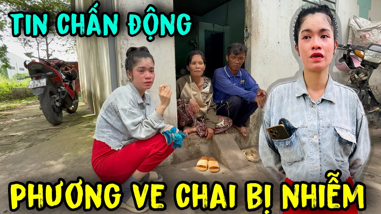bất ngờ phương ve chai khóc mếu máo vì bị lây nhiễm bệnh này #tuấnlaivung #phuongvechai