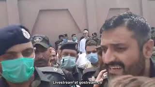 ( Amiray da Tehkal ) Par KPK Police Ka Tashadhud k Khilaf Peshawar Mei Muzahiry ( We Want Justice )