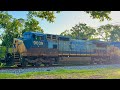 CSX L738-14 with CSXT ES40DC 5349 leading with a Sick/Weak NF K5HL 2PC on 07/14/2025