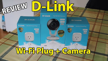 D-Link Mini Wi-Fi Smart Plug and Wi-Fi Camera Full Review - DSP-W118