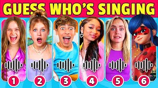 Guess Who Is Singing? | Salish Matter, Jazzy Skye, Lay Lay, The Royalty Family, Payton Delu