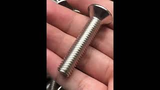 Famous M2 M3 M4 M5 M6 Hex Socket Flat Head Machine Screw Metric Thread Countersunk Hexagon Bolt Assortment Wealth