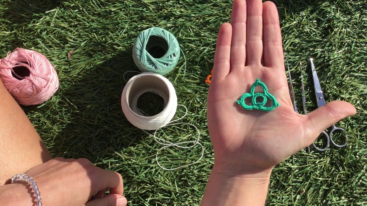 Learn To Make Irish Crochet Lace | Lesson 1 | Lace Leaf Shamrock