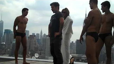 Donna Karan's Rooftop Shoot