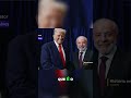 Bolsonaro foi IGNORADO! Trump e Lula em crise? #shorts